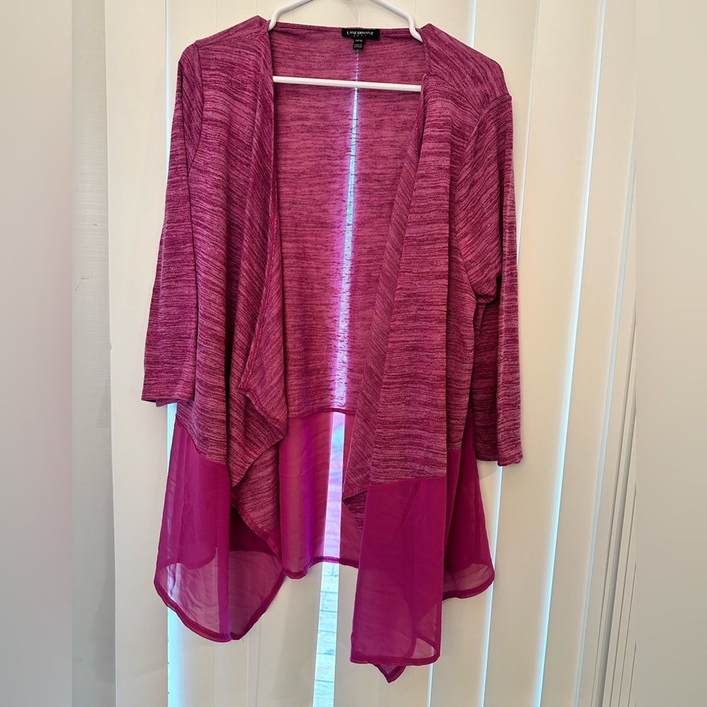 NWT purple/pink sweater